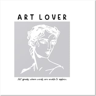 Art lover Posters and Art